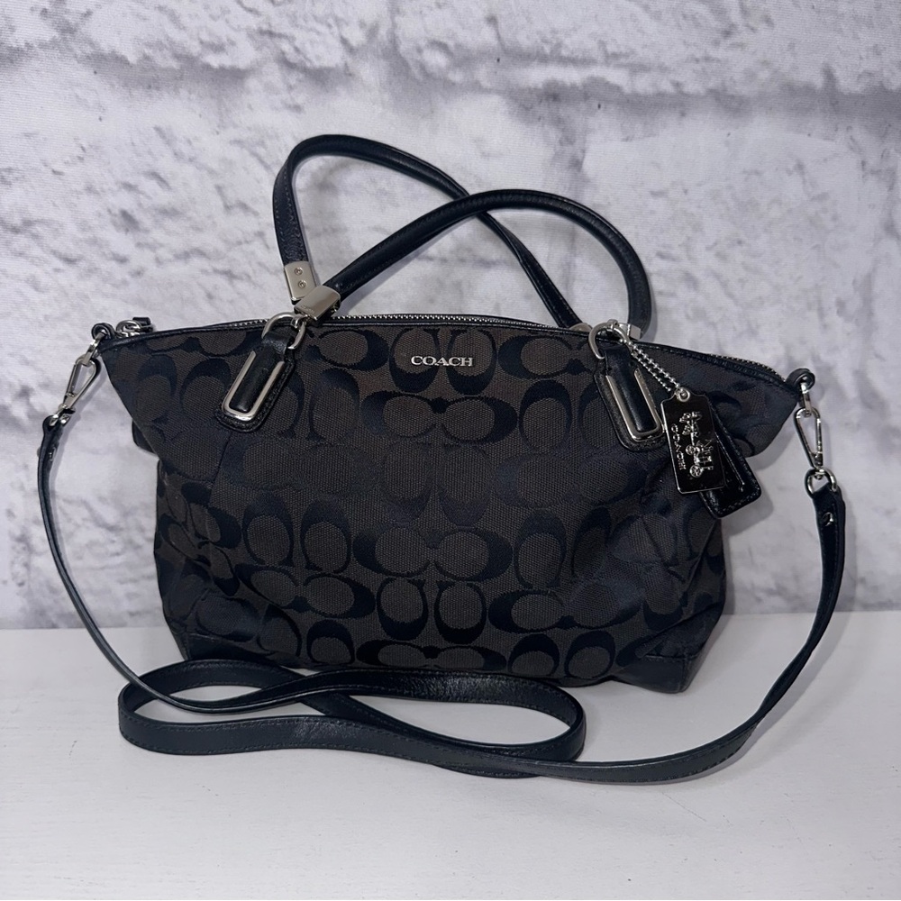 Coach Black Satchel Bag